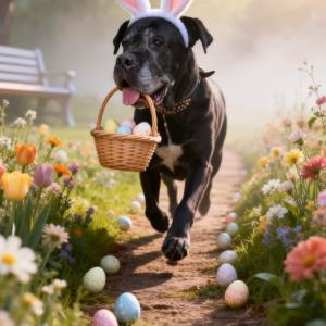 Wir und auch Bella w&uuml;nschen euch allen frohe Ostern. 💚🌻

#ostern #froheostern #eastersunday #tierheimelisabethenhof #bmthessen